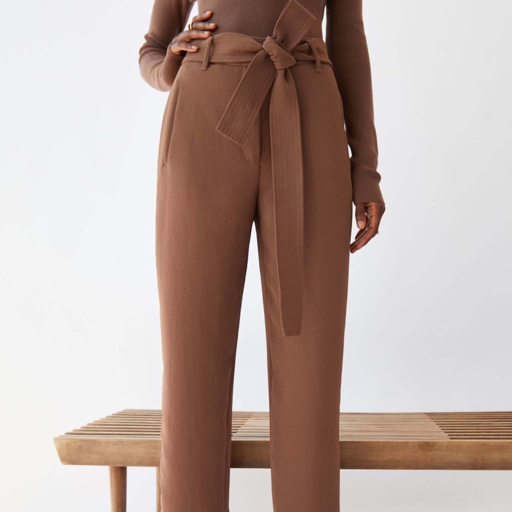 Aritzia Wilfred tiefront Caramelized Walnut - Size 4